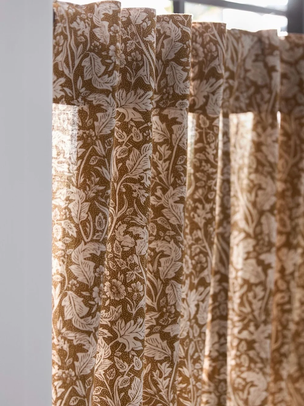 Hyacinth Printed Cafe Curtains